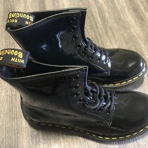 Dr. Martens 1460 Women's Patent Leather Boots